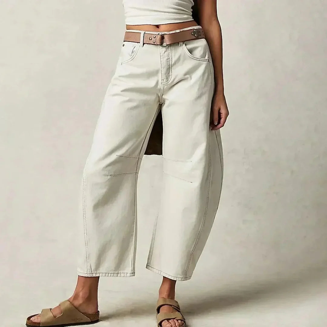 Women’s High Waist Wide Leg Denim Jeans