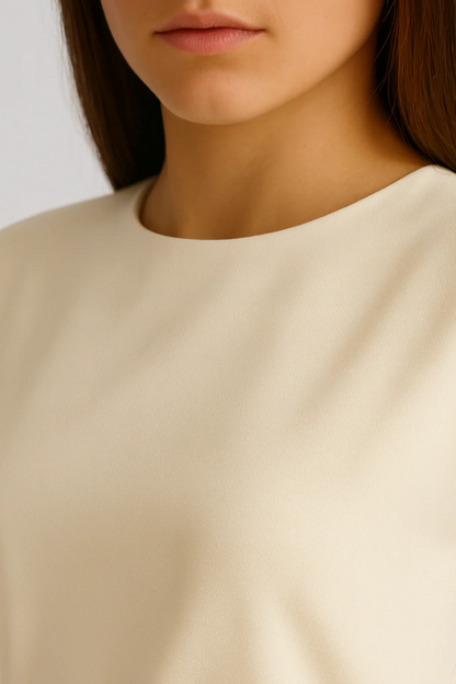 Women’s Sleeveless Midi Dress with Front Slit and Side Button Closure