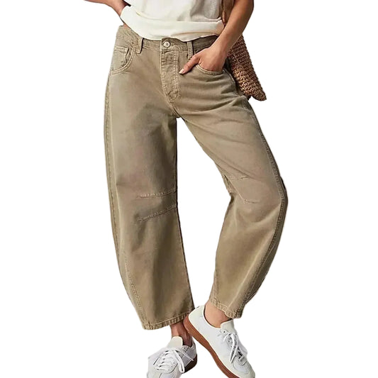 Women’s High Waist Wide Leg Denim Jeans