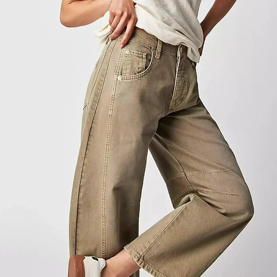 Women’s High Waist Wide Leg Denim Jeans