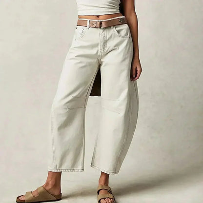 Women’s High Waist Wide Leg Denim Jeans